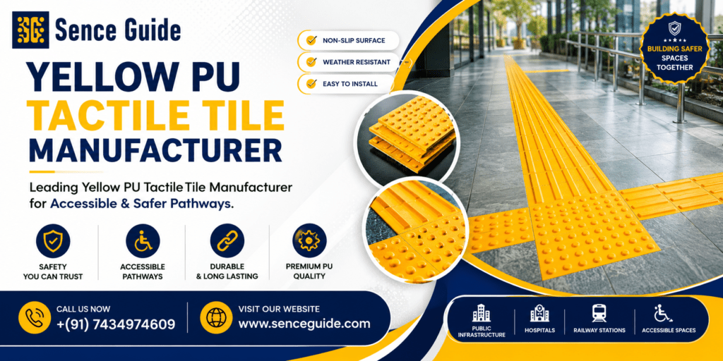 Yellow PU Tactile Tile Manufacturer