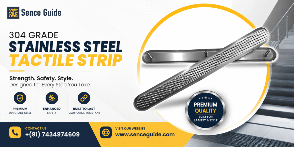304 Grade Stainless Steel Tactile Strip