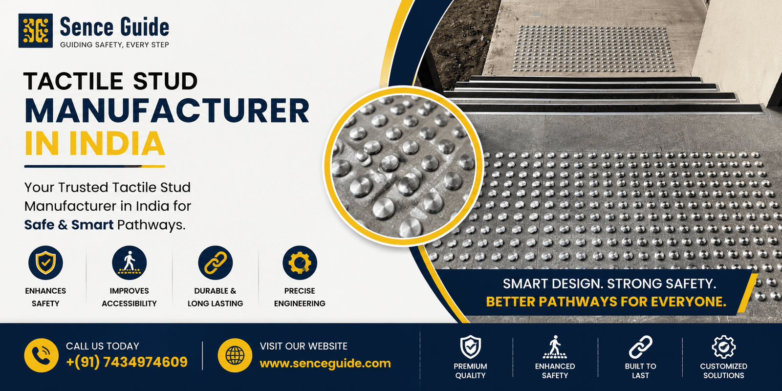 Tactile Stud Manufacturer in India