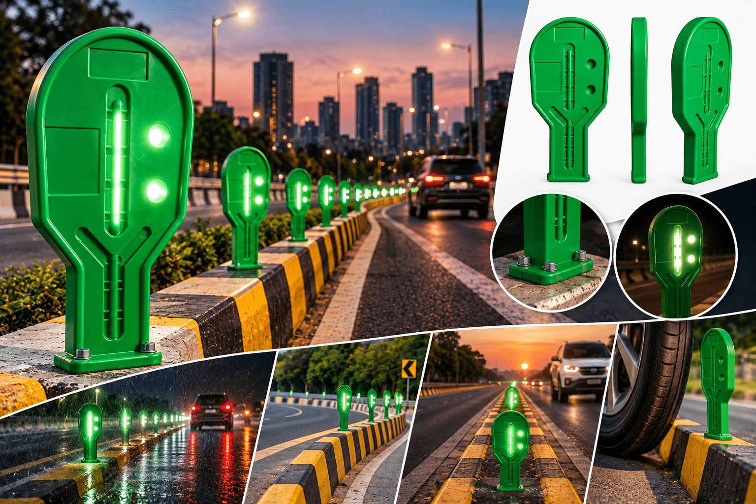 Road Light Barrier Usage