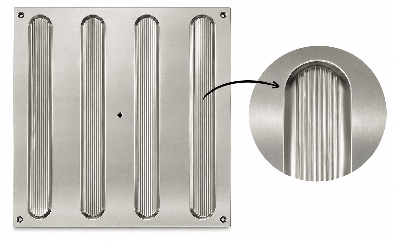 SS Directional Tile — Sheet Punch Type