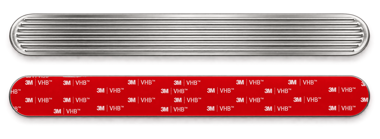 Stainless steel tactile strip
