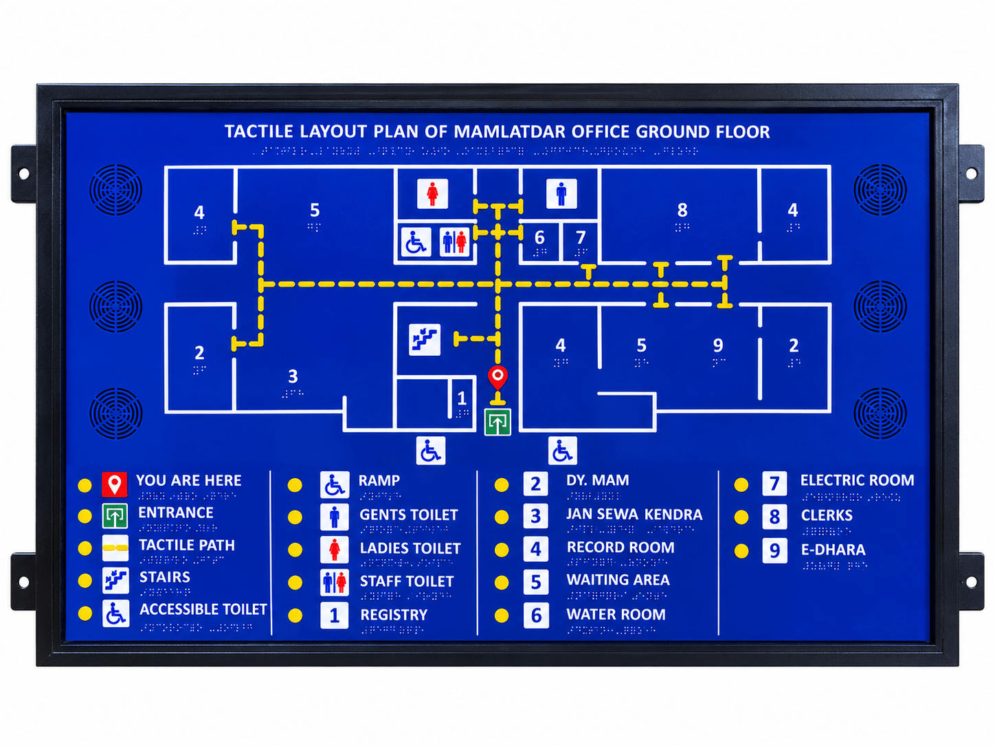 Tactile Map with Audio